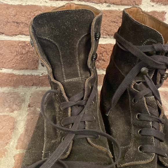 John Varvatos Suede Boots Made In Italy Sz 11 Men’s - Picture 8 of 11